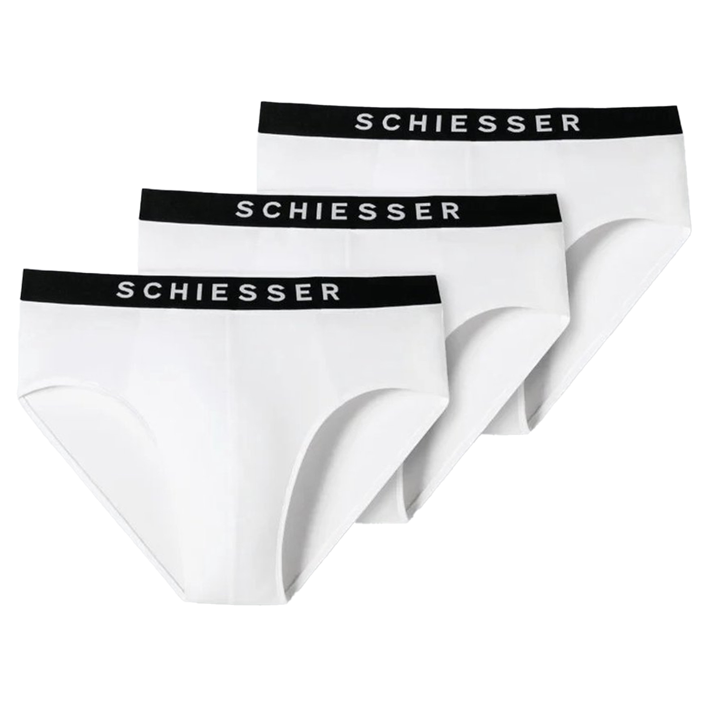 Schiesser Rio slips 3-Pack 95-5 wit afbeelding